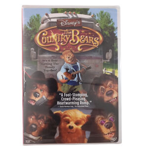 Disney's The Country Bears DVD 2002 Christopher Walken Haley Joel Osment THX New